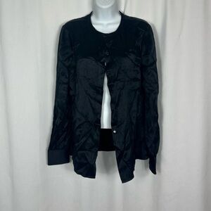 Tory Burch Silk button front jacket 8